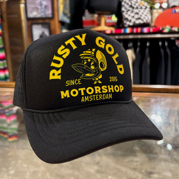 Rusty cheap trucker hat