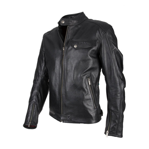 Women's armored best sale leather motorcycle jacket