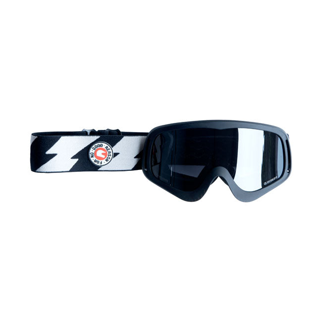 Roeg Peruna Goggle - Bolts Black & Off White